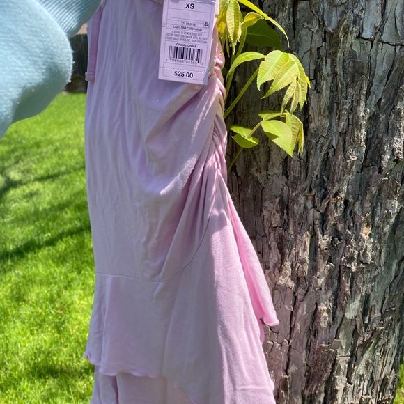 Light Pink Ruffled Dress - Picture 2 of 5